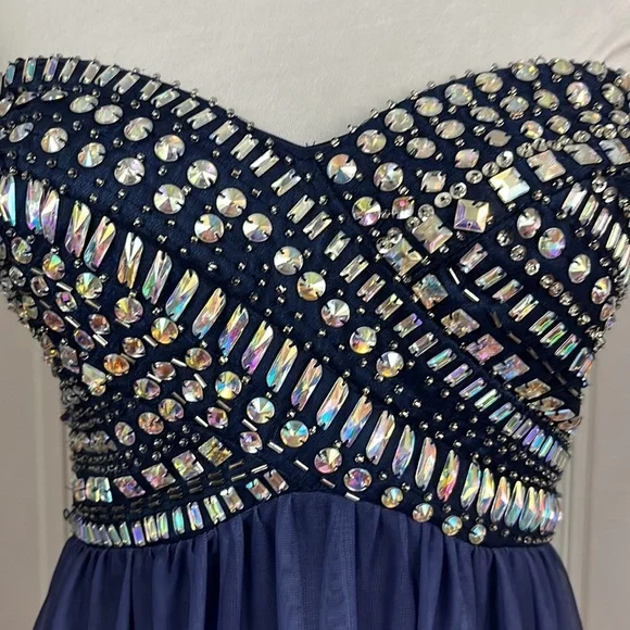 Blue maxi dress - Picture 3 of 15